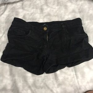 Black shorts